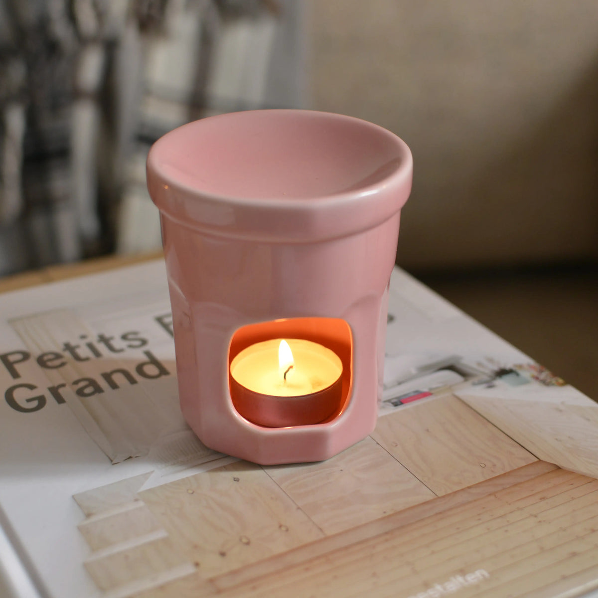 Brûle-parfum Rose - 2